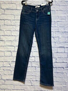 MJ Jeans Dark Wash Mid Rise Bootcut Stretch Denim Jeans